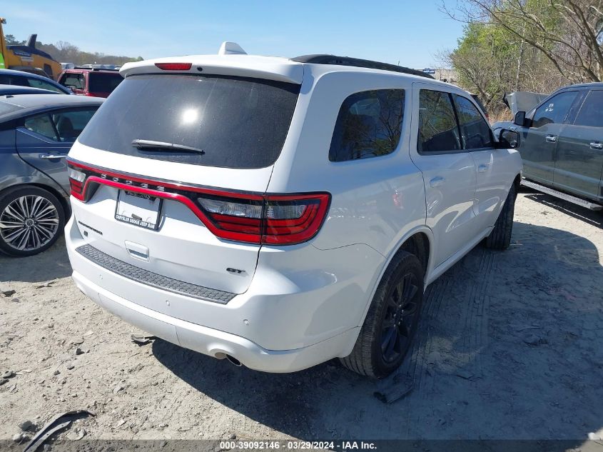 2018 Dodge Durango Gt Awd VIN: 1C4RDJDG9JC448441 Lot: 39092146