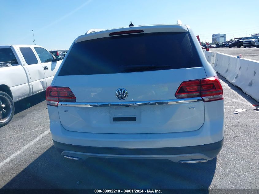 2018 Volkswagen Atlas 3.6L V6 Se/3.6L V6 Se W/Technology VIN: 1V2DR2CA7JC502476 Lot: 39092210