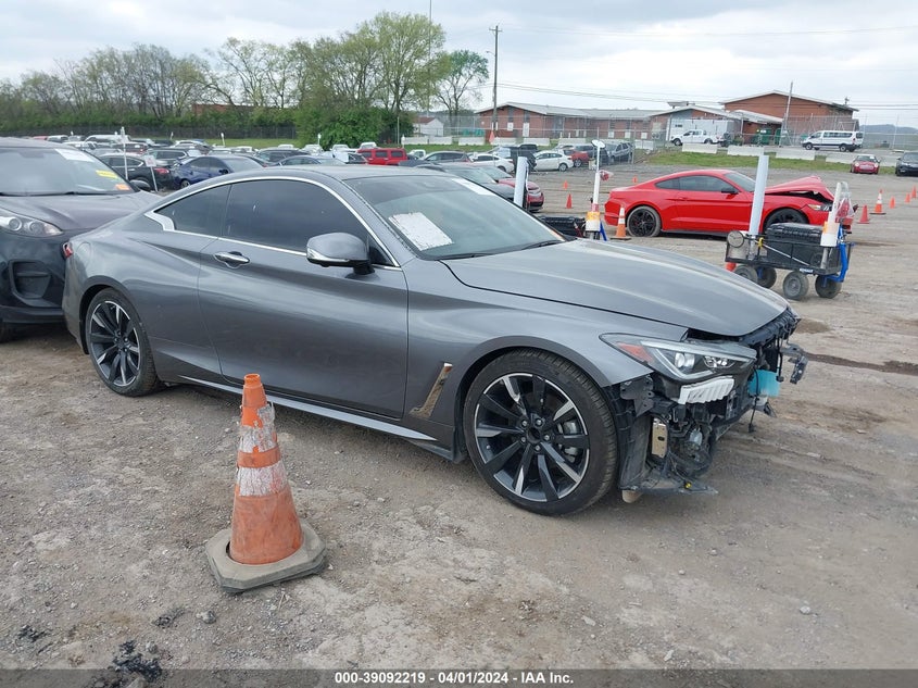 2022 Infiniti Q60 Luxe VIN: JN1EV7KK4NM600148 Lot: 39092219
