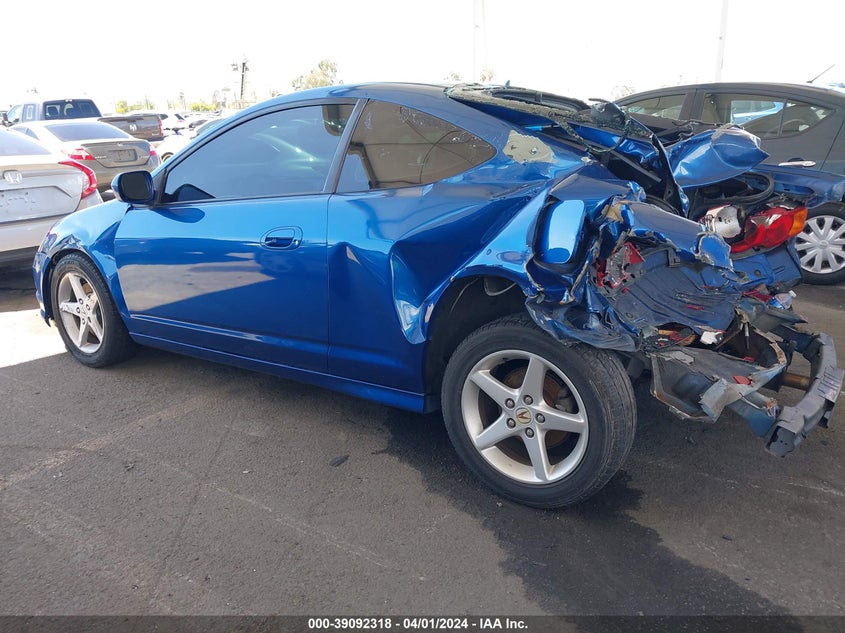 2004 Acura Rsx Type S VIN: JH4DC53074S002192 Lot: 39092318