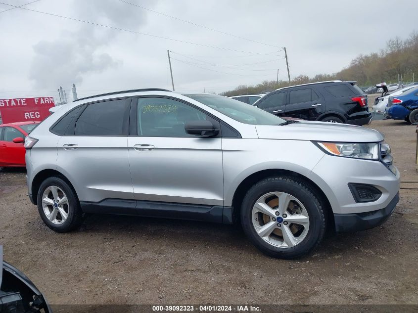 2016 Ford Edge Se VIN: 2FMPK4G99GBC33500 Lot: 39092323