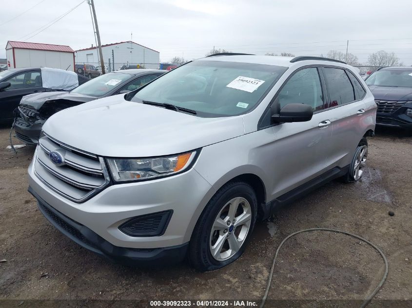 2016 Ford Edge Se VIN: 2FMPK4G99GBC33500 Lot: 39092323