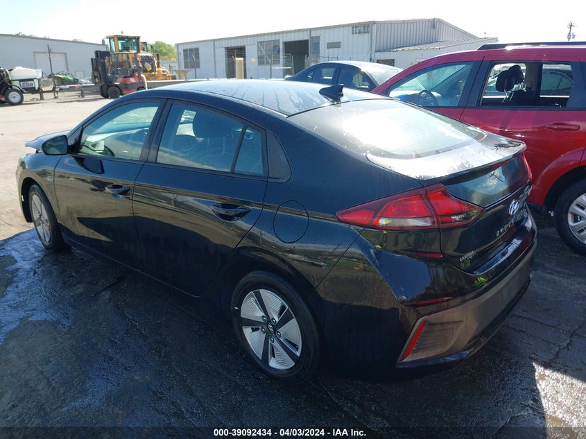2019 Hyundai Ioniq Hybrid Blue VIN: KMHC65LC4KU176166 Lot: 39092434