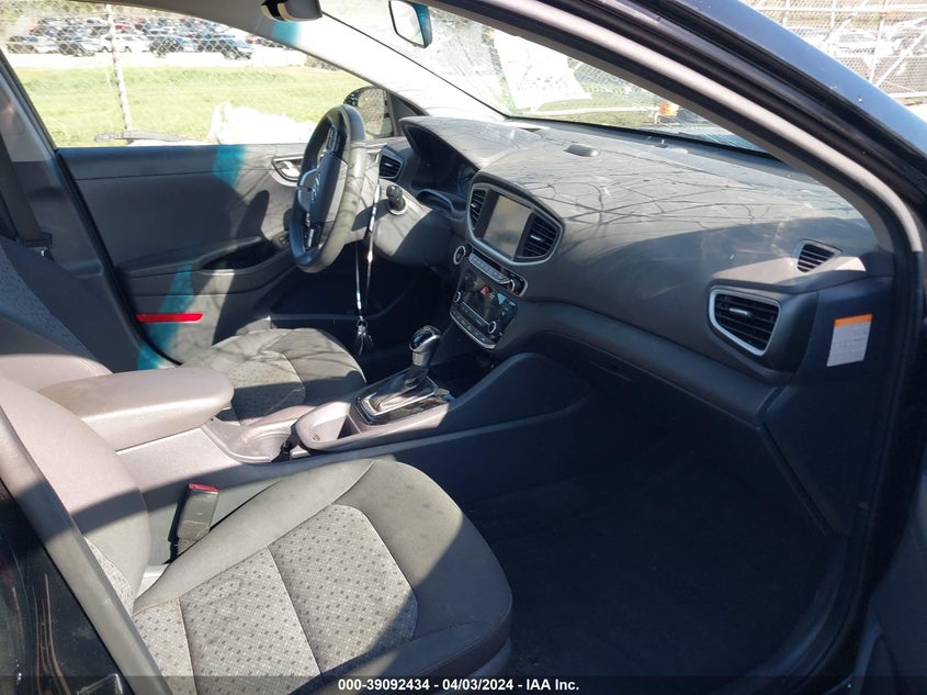 2019 Hyundai Ioniq Hybrid Blue VIN: KMHC65LC4KU176166 Lot: 39092434