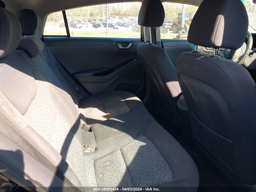 VIN KMHC65LC4KU176166 2019 HYUNDAI IONIQ HYBRID BLUE