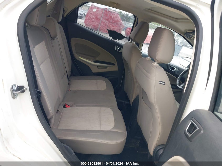 2018 FORD ECOSPORT SE - MAJ3P1TE5JC159138