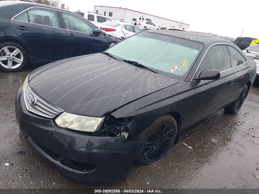 2002 Toyota Camry Solara Sle V6 VIN: 2T1CF28P02C591240 Lot: 39092586