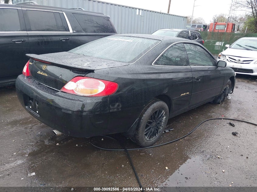 2002 Toyota Camry Solara Sle V6 VIN: 2T1CF28P02C591240 Lot: 39092586