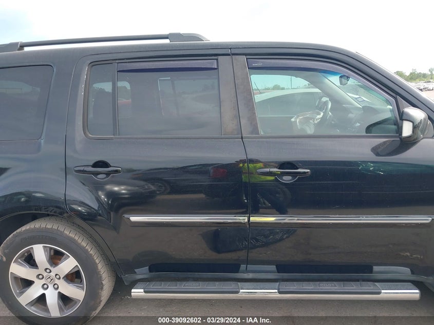 2014 HONDA PILOT TOURING - 5FNYF3H9XEB018150