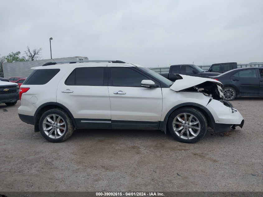 2015 Ford Explorer Limited VIN: 1FM5K7F87FGC24271 Lot: 39092615