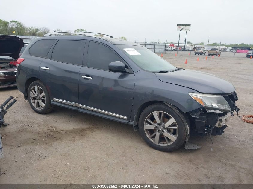 2014 Nissan Pathfinder Platinum VIN: 5N1AR2MN2EC641129 Lot: 39092662