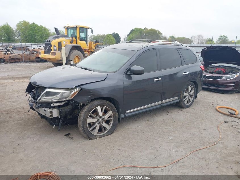 2014 Nissan Pathfinder Platinum VIN: 5N1AR2MN2EC641129 Lot: 39092662