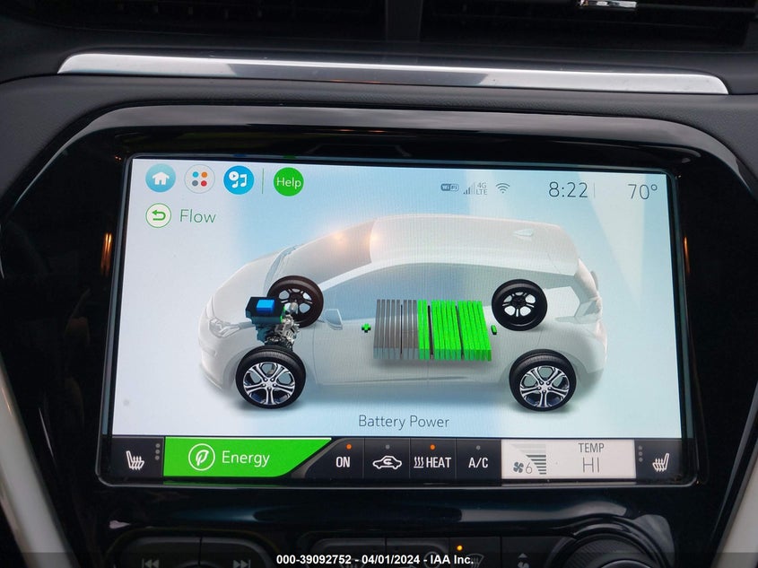 2019 CHEVROLET BOLT EV LT - 1G1FY6S05K4107889