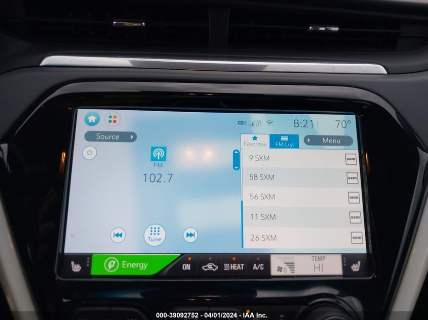 2019 CHEVROLET BOLT EV LT - 1G1FY6S05K4107889