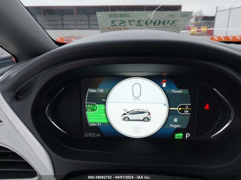 2019 CHEVROLET BOLT EV LT - 1G1FY6S05K4107889