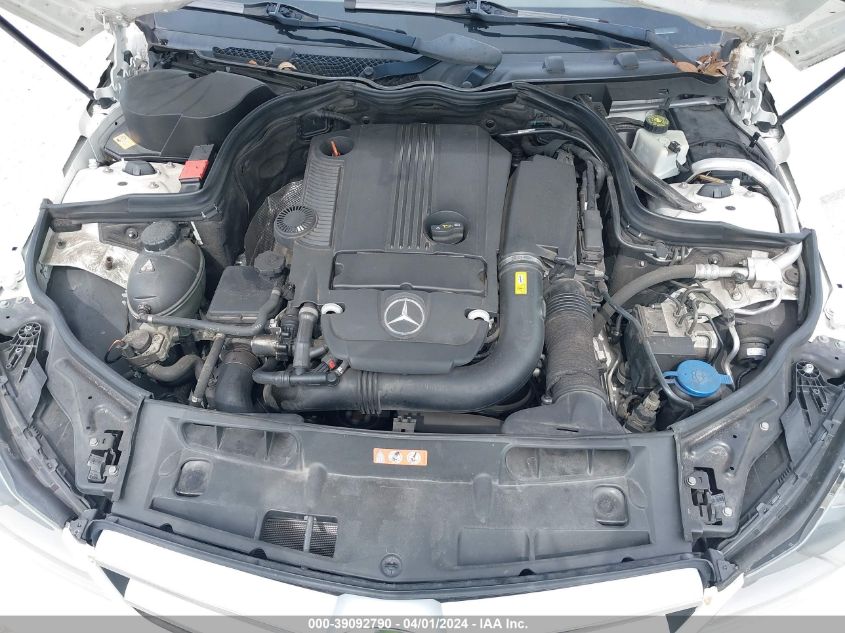 2013 Mercedes-Benz C 250 VIN: WDDGJ4HB7DG050891 Lot: 39092790