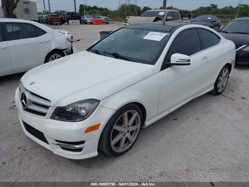 2013 Mercedes-Benz C 250 VIN: WDDGJ4HB7DG050891 Lot: 39092790