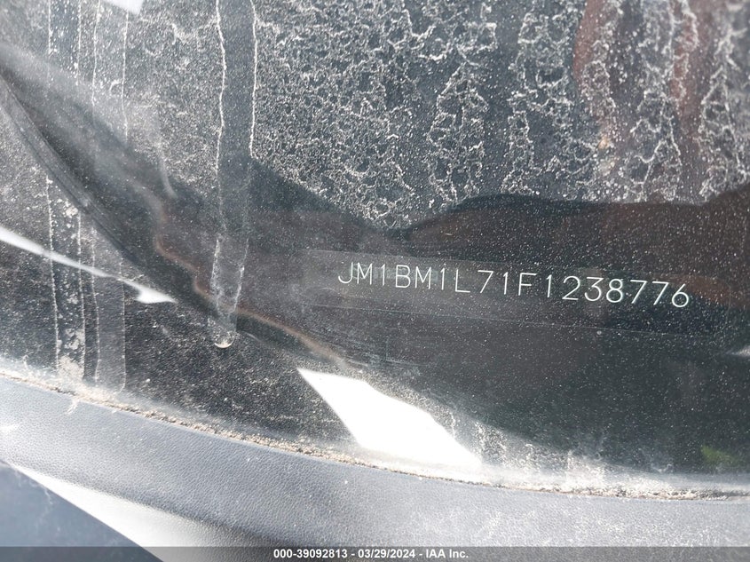 2015 MAZDA MAZDA3 I TOURING - JM1BM1L71F1238776