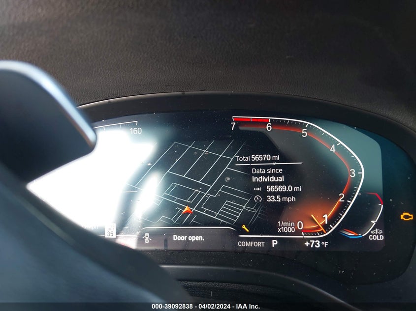 2022 BMW X3 2.0L I4   N(VIN: 5UX43DP09N9N39238