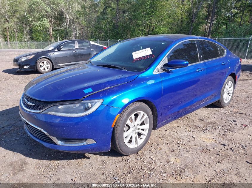 2016 Chrysler 200 Limited VIN: 1C3CCCAB6GN120103 Lot: 40607090