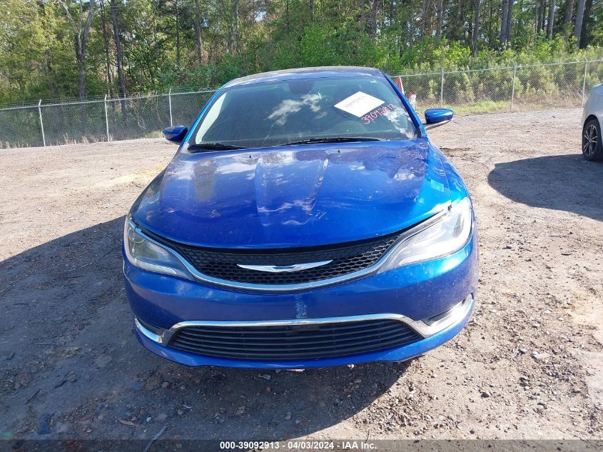 2016 Chrysler 200 Limited VIN: 1C3CCCAB6GN120103 Lot: 40607090