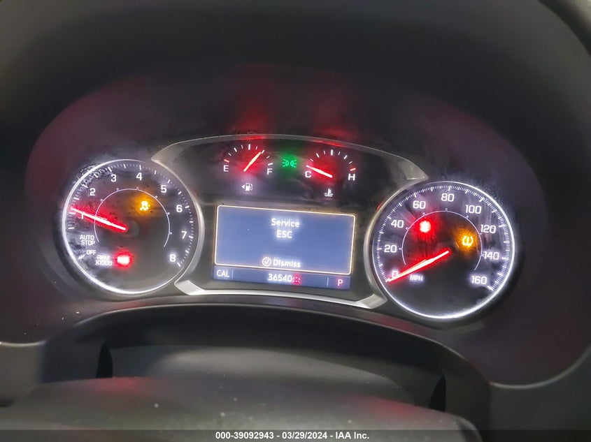 2021 GMC TERRAIN 1.5L I-4 DI, DOHC, V(VIN: 3GKALPEV5ML359141