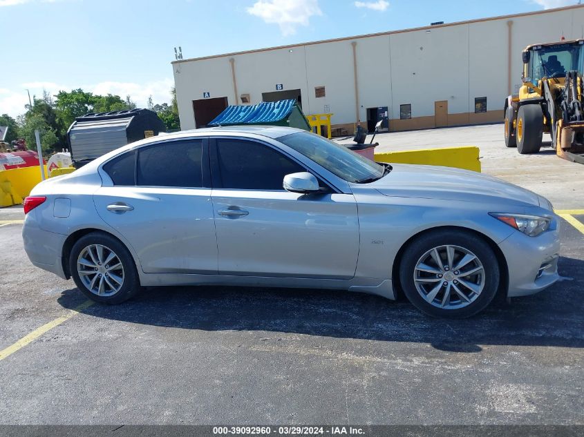 JN1EV7AR5GM345723 | 2016 INFINITI Q50