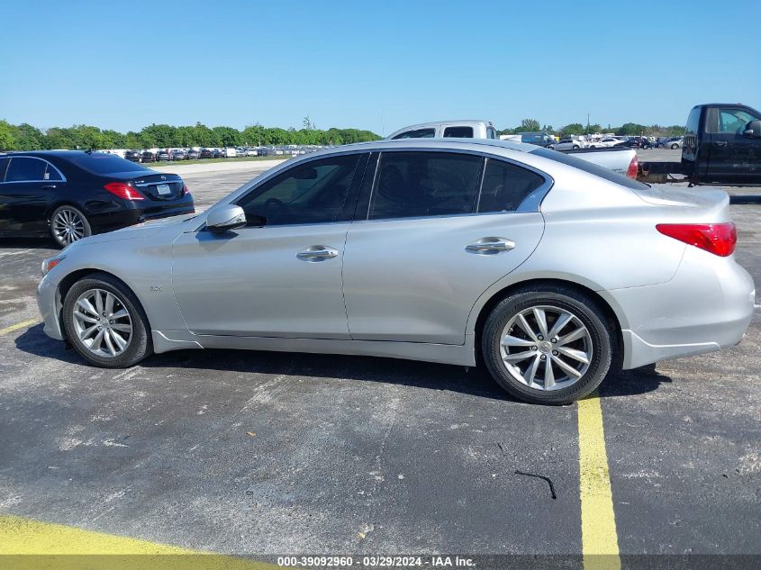 JN1EV7AR5GM345723 | 2016 INFINITI Q50