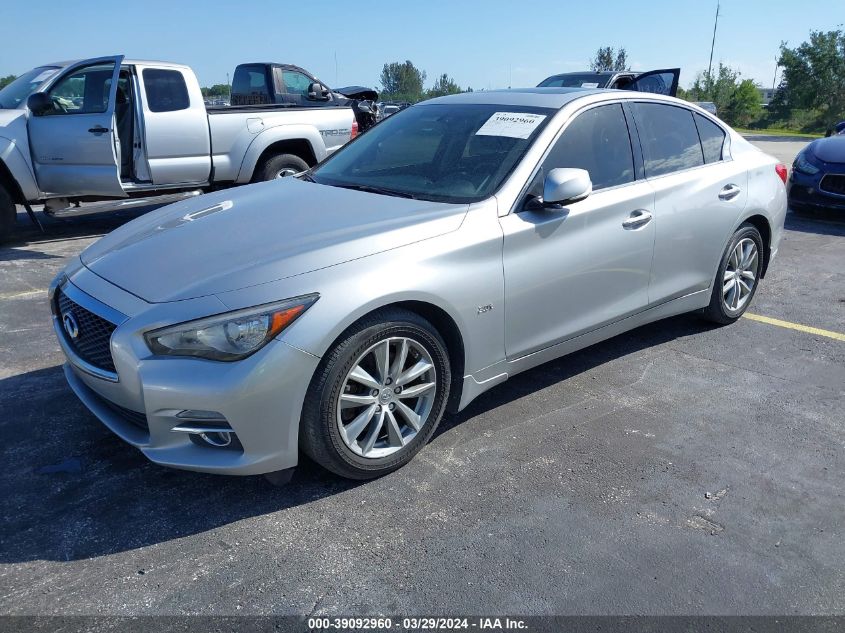 JN1EV7AR5GM345723 | 2016 INFINITI Q50