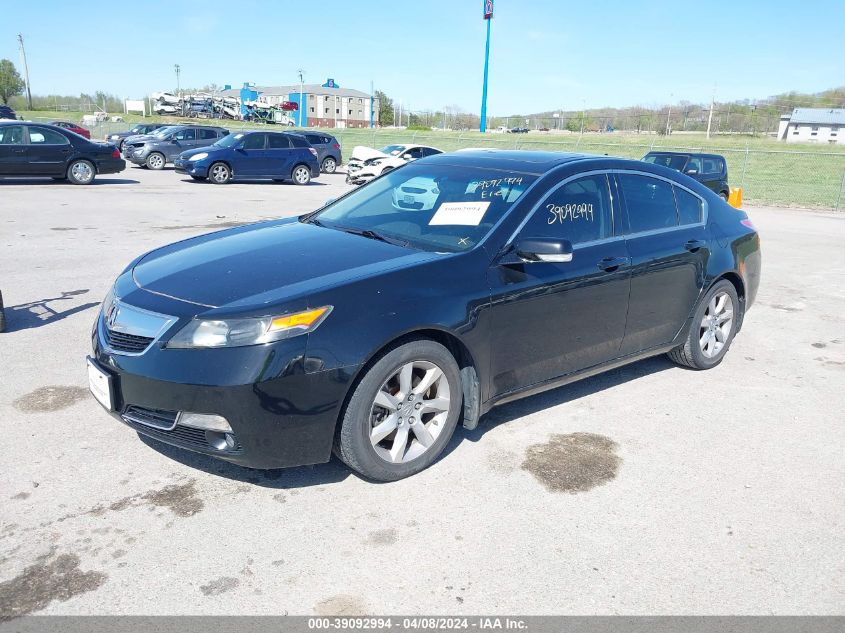 2012 Acura Tl 3.5 VIN: 19UUA8F23CA012763 Lot: 39092994