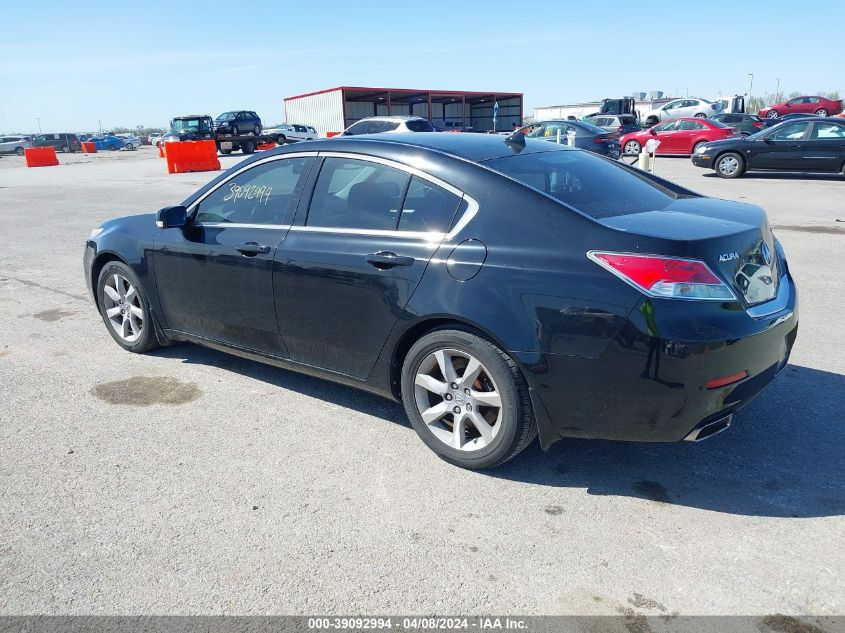 2012 Acura Tl 3.5 VIN: 19UUA8F23CA012763 Lot: 39092994