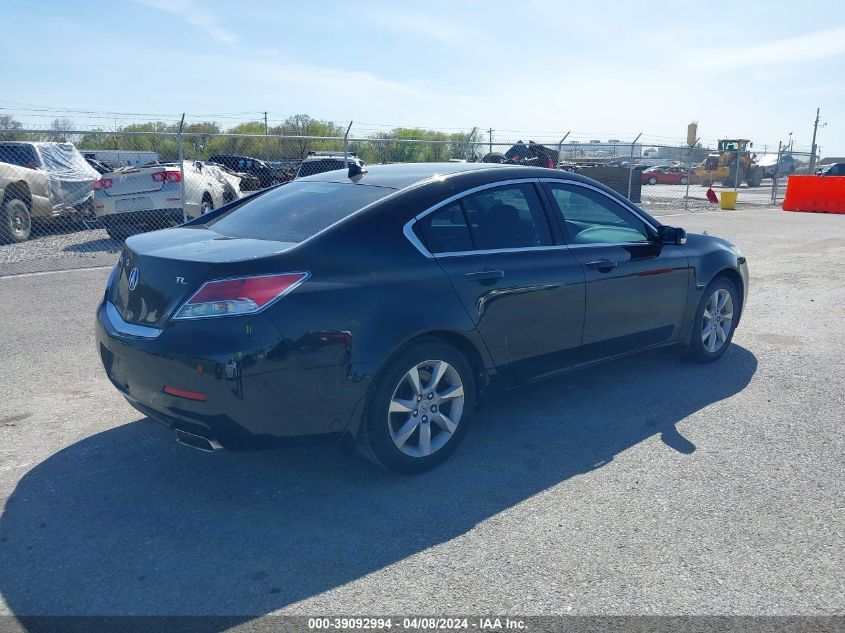 2012 Acura Tl 3.5 VIN: 19UUA8F23CA012763 Lot: 39092994