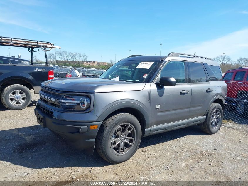 2023 Ford Bronco Sport Big Bend VIN: 3FMCR9B69PRD41945 Lot: 39093058
