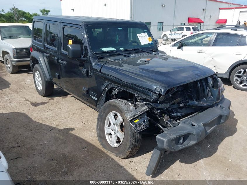 2021 Jeep Wrangler Unlimited Sport S 4X4 VIN: 1C4HJXDM0MW669426 Lot: 39093173