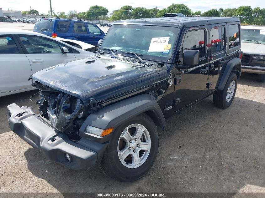 2021 Jeep Wrangler Unlimited Sport S 4X4 VIN: 1C4HJXDM0MW669426 Lot: 39093173