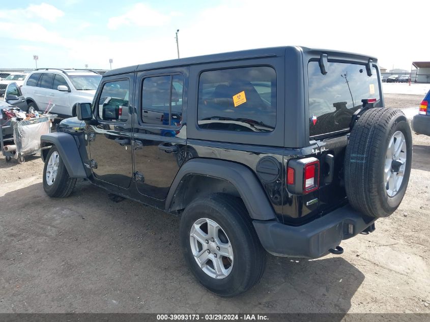 2021 Jeep Wrangler Unlimited Sport S 4X4 VIN: 1C4HJXDM0MW669426 Lot: 39093173