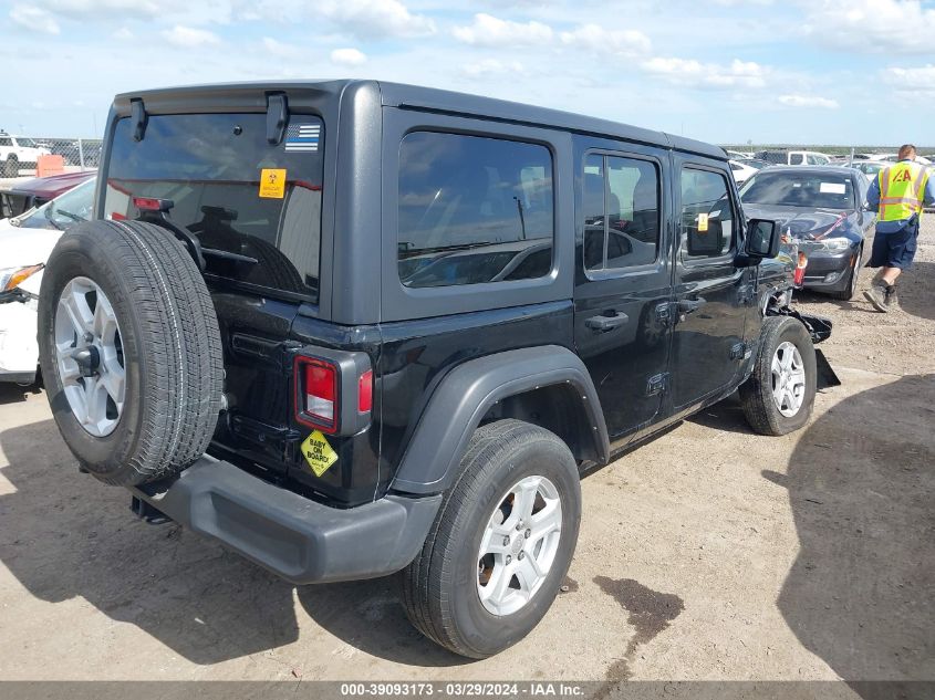 2021 Jeep Wrangler Unlimited Sport S 4X4 VIN: 1C4HJXDM0MW669426 Lot: 39093173