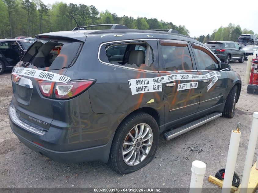 2014 Chevrolet Traverse Ltz VIN: 1GNKRJKDXEJ141946 Lot: 39093176