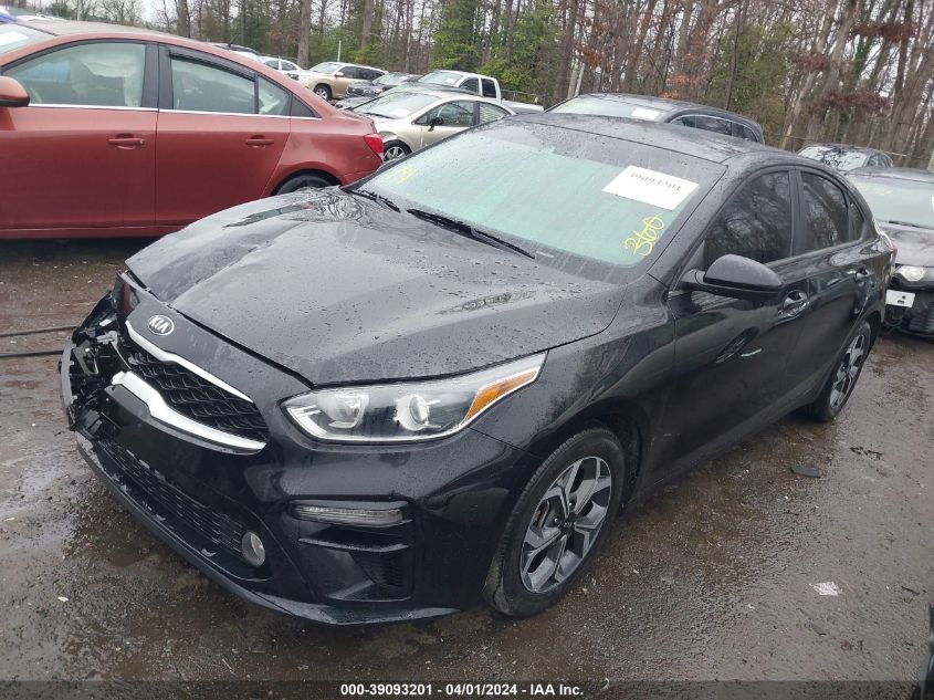 3KPF24AD9LE210413 2020 KIA FORTE - Image 2