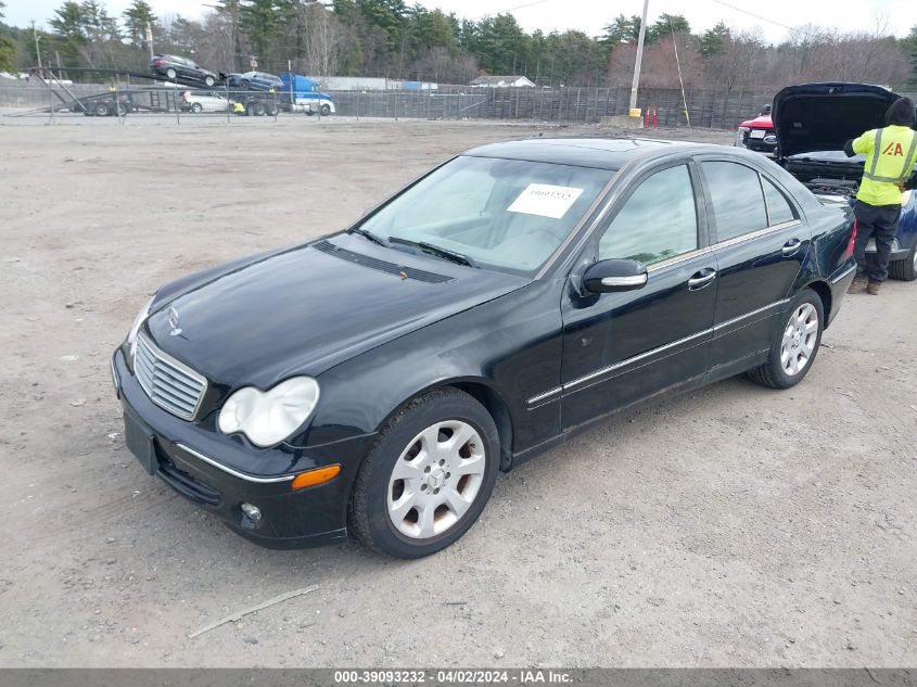 WDBRF81J75F628958 | 2005 MERCEDES-BENZ C 240