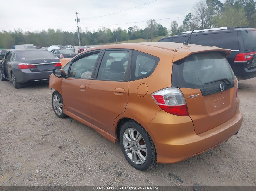 2009 Honda Fit Sport VIN: JHMGE88489S058315 Lot: 39093298