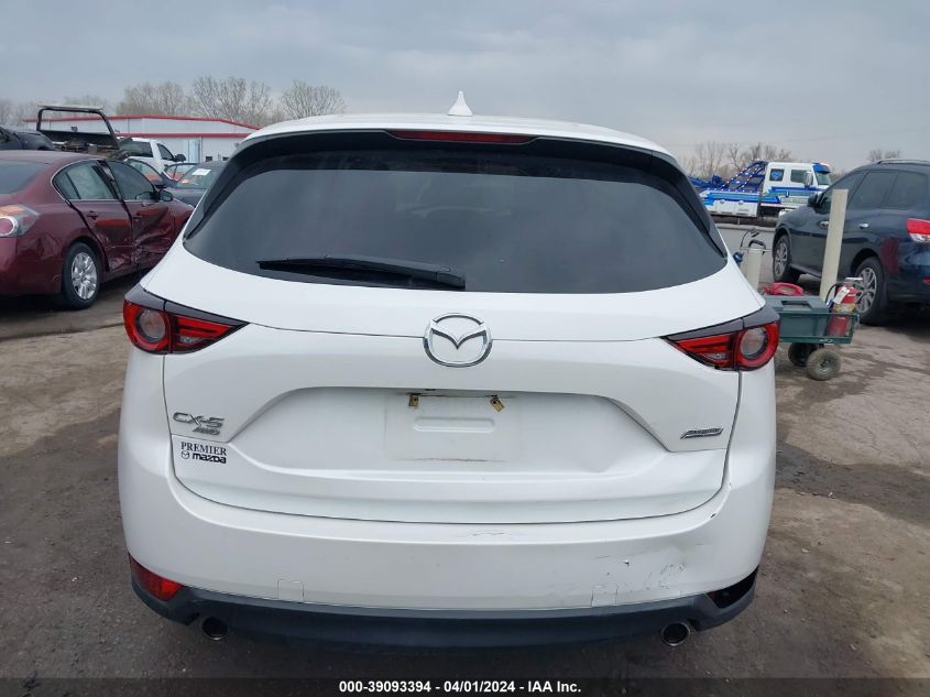 2018 Mazda Cx-5 Grand Touring VIN: JM3KFBDMXJ0405615 Lot: 39093394