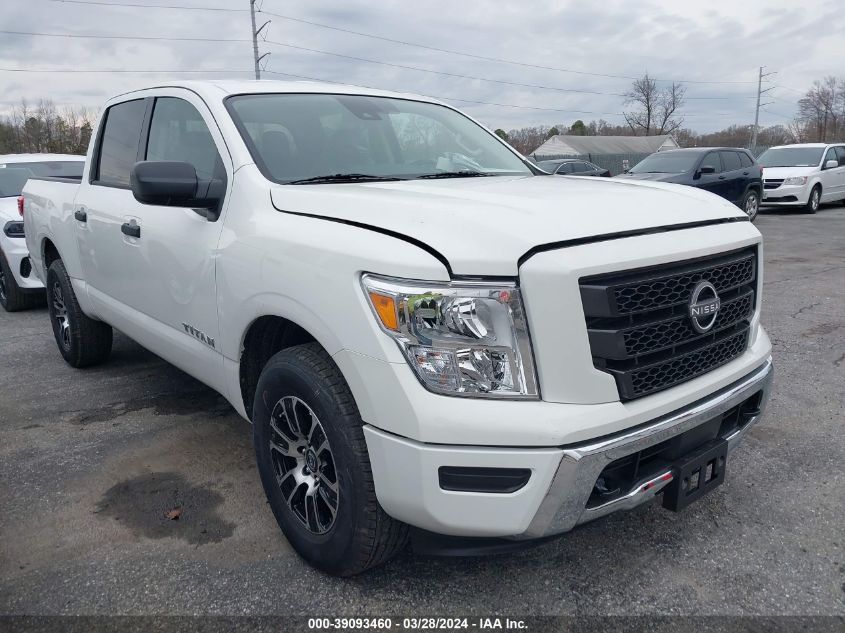 2024 Nissan Titan Sv 4X4 VIN: 1N6AA1EC9RN110486 Lot: 39093460