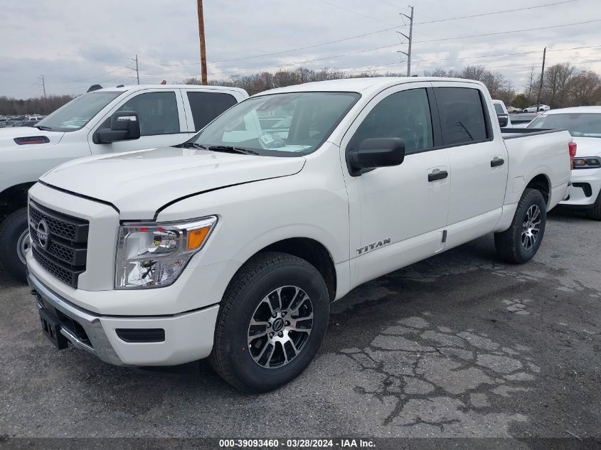 2024 Nissan Titan Sv 4X4 VIN: 1N6AA1EC9RN110486 Lot: 39093460