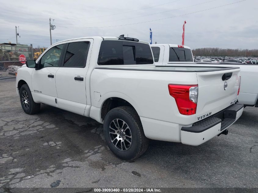 2024 Nissan Titan Sv 4X4 VIN: 1N6AA1EC9RN110486 Lot: 39093460