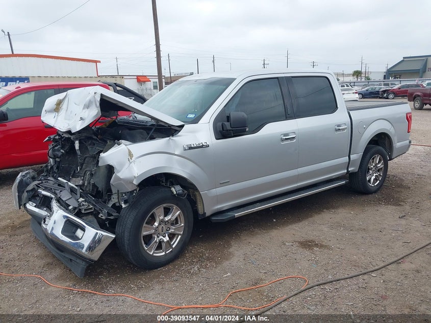 VIN 1FTEW1CP5HKC41751 2017 FORD F-150 XLT