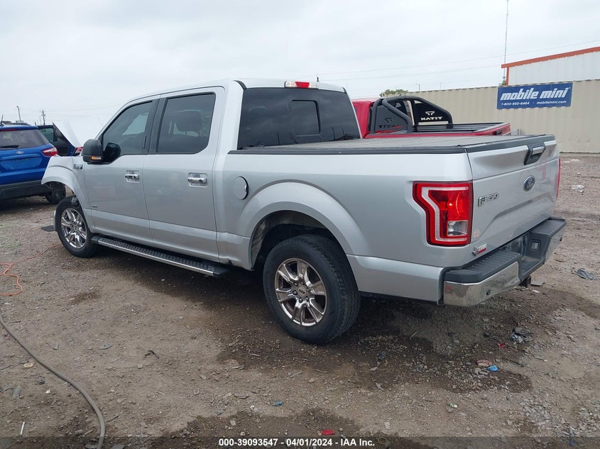 VIN 1FTEW1CP5HKC41751 2017 FORD F-150 XLT