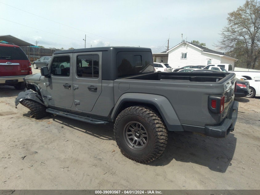VIN 1C6HJTAG5ML506836 2021 JEEP GLADIATOR SPORT S 4X4
