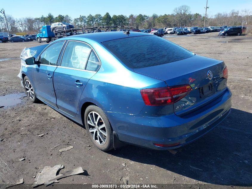 2017 Volkswagen Jetta 1.4T Se VIN: 3VWDB7AJ3HM219200 Lot: 39093573