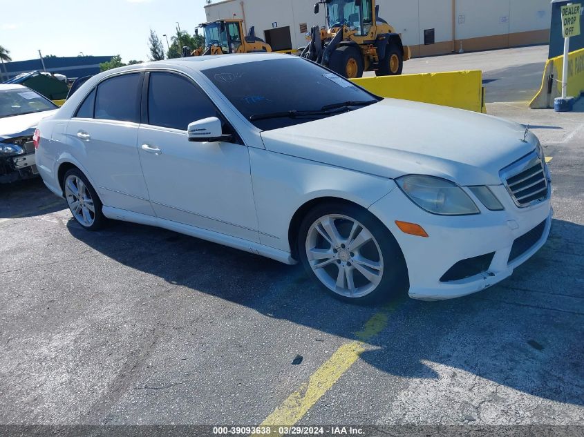 WDDHF5KB7DA708393 | 2013 MERCEDES-BENZ E 350